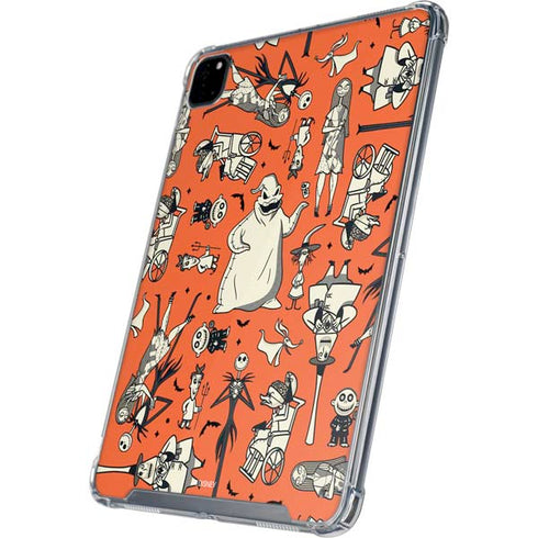 Disney The Nightmare Before Christmas Character Pattern print iPad Cases